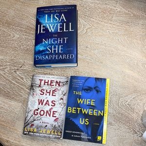 LISA JEWELL NOVEL BOOK BUNDLE THE NIGHT SHE DISAPPEARED - THEN SHE WAS GONE
